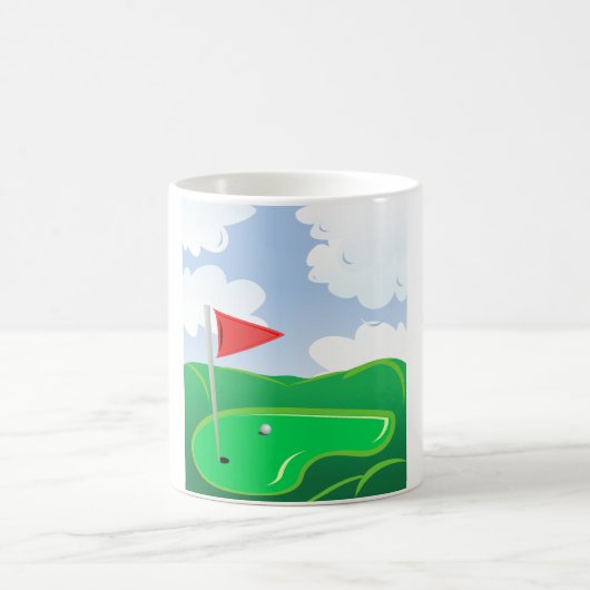 Golfplatz Grüne Tasse (Mittel)