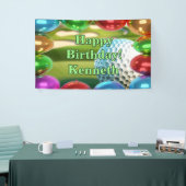 Golfplatz Happy Birthday Brauch Vinyl Banner (Messeveranstaltung)