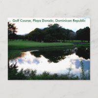 Golfplatz in der Dominikanischen Republik