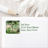 Golfplatz in Tropics Mailing Labels (Insitu)