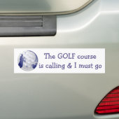 Golfplatz ist Calling & I muss gehen, Fun Golf Quo Autoaufkleber (Auf Auto)