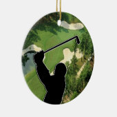 Golfplatz Keramikornament (Rechts)