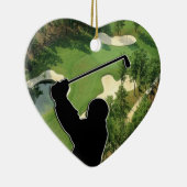 Golfplatz Keramikornament (Rechts)
