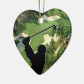 Golfplatz Keramikornament (Links)