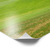 Golfplatz Landschaft Fotodruck (Ecke)