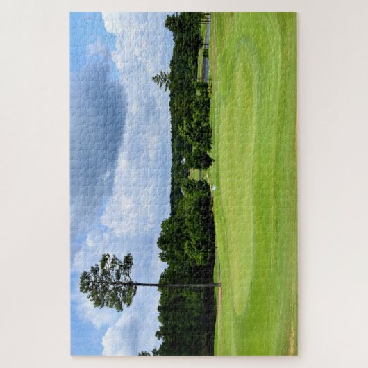 Golfplatz Landschaft Puzzle (Vertikal)