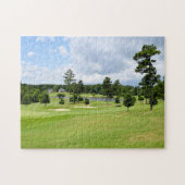 Golfplatz Landschaft Puzzle (Horizontal)