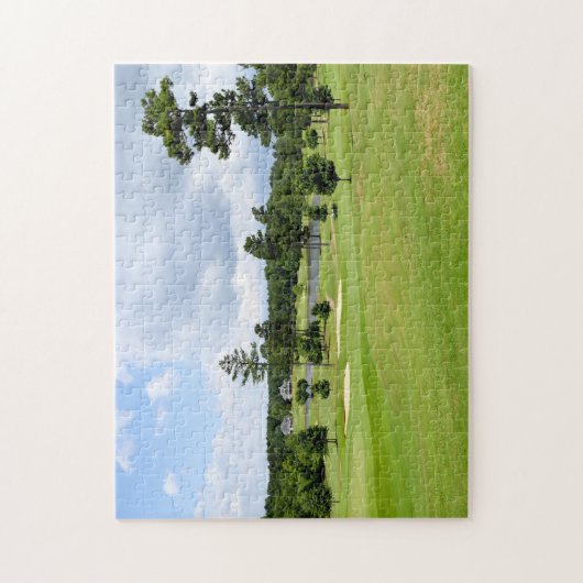 Golfplatz Landschaft Puzzle (Vertikal)