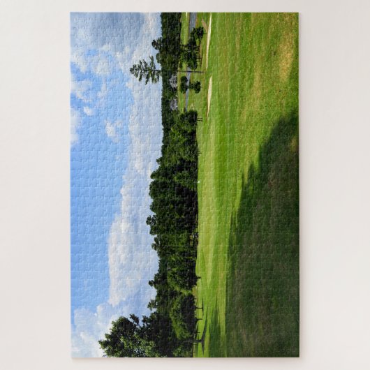 Golfplatz Landschaft Puzzle (Vertikal)