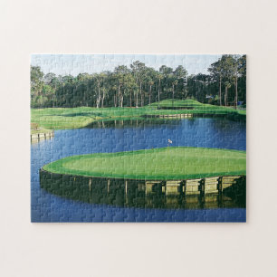 Golfplatz-Landschaftsrätsel Puzzle