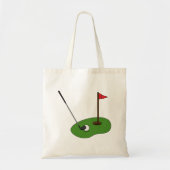 Golfplatz Loch mit Fahne Tragetasche (Vorne)