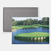 Golfplatz Magnet (Vorderseite/Rückseite)