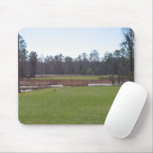 Golfplatz Mauspad. Mousepad (Mit Mouse)