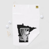 Golfplatz Minnesota - Handtuch für Ihre Discotasch (Insitu)