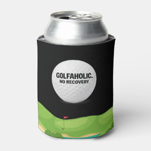 Golfplatz mit lustigem Spruch über Golfer Dosenkühler