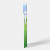 Golfplatz mit personalisiertem Cartoon Case-Mate iPhone Hülle (Rückseite / Links)