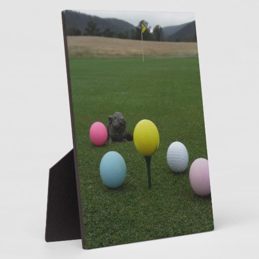 Golfplatz Ostergebirge Fotoplatte (Seite)