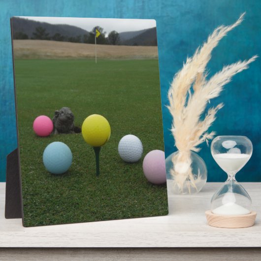 Golfplatz Ostergebirge Fotoplatte (Seite)