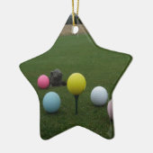 Golfplatz Ostergebirge Keramikornament (Links)