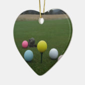 Golfplatz Ostergebirge Keramikornament (Links)