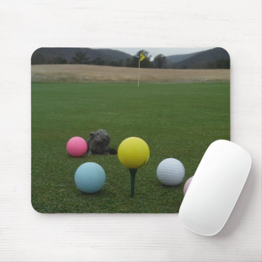 Golfplatz Ostergebirge Mousepad (Mit Mouse)