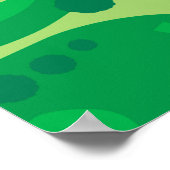 Golfplatz par Golfplatz grün Poster (Ecke)