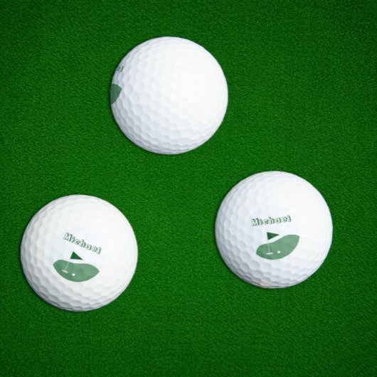 Golfplatz personalisierter Golf Golfball