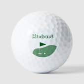 Golfplatz personalisierter Golf Golfball (Vorderseite)