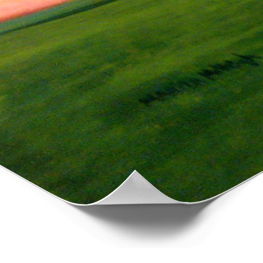 Golfplatz-Poster Poster (Ecke)