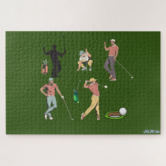 Golfplatz Puzzle (Horizontal)
