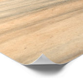 Golfplatz-Sandfallen Poster (Ecke)