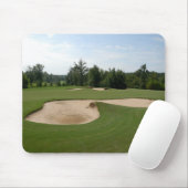 Golfplatz-Sandfang Mousepad (Mit Mouse)