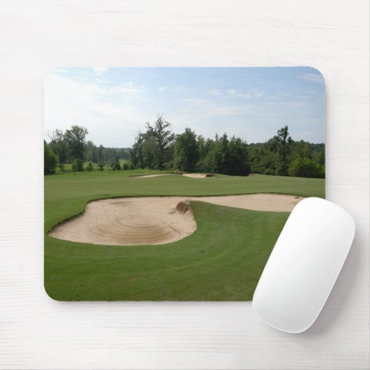 Golfplatz-Sandfang Mousepad (Mit Mouse)