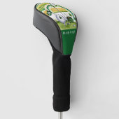 Golfplatz St. Patrick's Day Golf Headcover (angewinkelt)