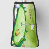 Golfplatz St. Patrick's Day Golf Headcover (Rotieren 90)