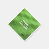 Golfplatz Turf Personalisiert Serviette (Ecke)