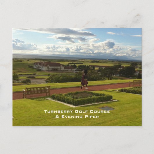 Golfplatz Turnberry Postkarte (Vorderseite)