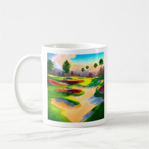 Golfplatz Utopia Kaffeetasse