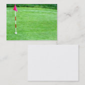 Golfplatz-Visitenkarte Visitenkarte (Vorne/Hinten)