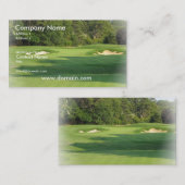 Golfplatz-Visitenkarte Visitenkarte (Vorne/Hinten)