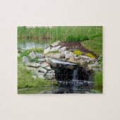 Golfplatz Wasserfall in Maine Puzzle (Horizontal)