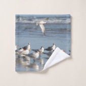 Golfplätze am Strand Badhandtuch Set (Waschlappen)