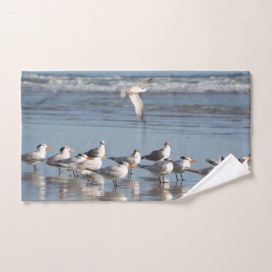 Golfplätze am Strand Badhandtuch Set (Handtuch)