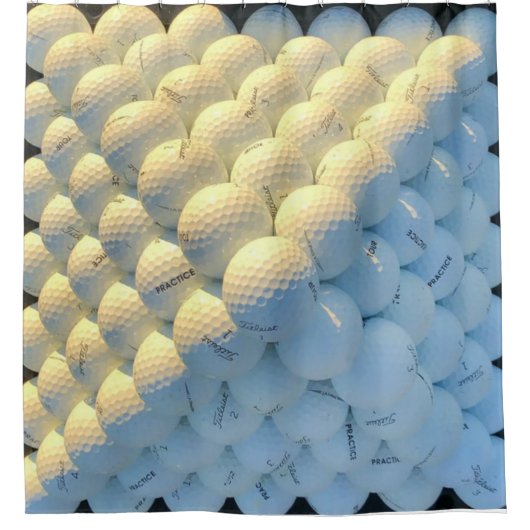Golfplätze Duschvorhang (Vorderseite)
