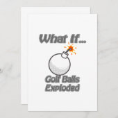 Golfplätze explodiert (Vorne/Hinten)