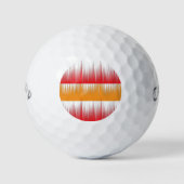 Golfplätze Golfball (Vorderseite)