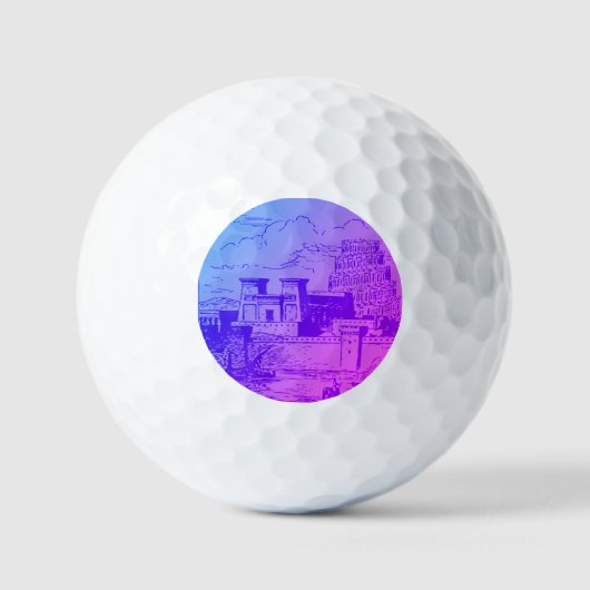 Golfplätze Golfball (Vorderseite)
