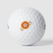 Golfplätze Golfball (Vorderseite)