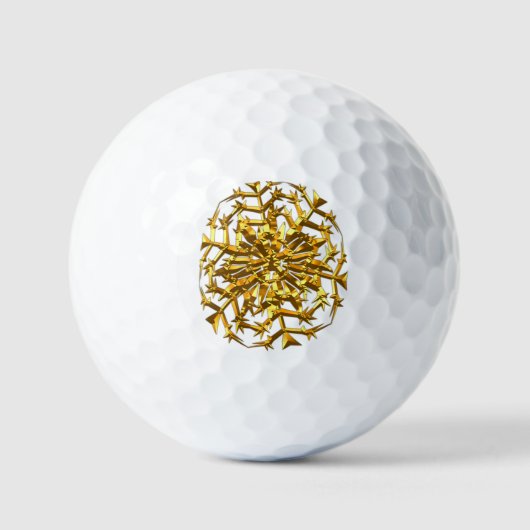 Golfplätze Golfball (Vorderseite)