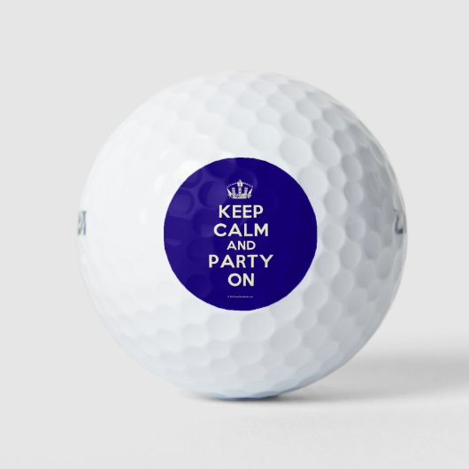 Golfplätze Golfball (Vorderseite)